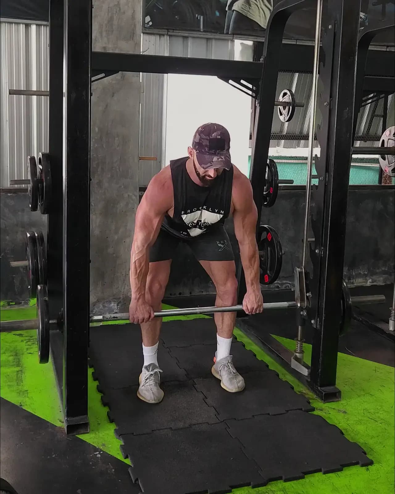 Smith Machine Bent Over Row exercise