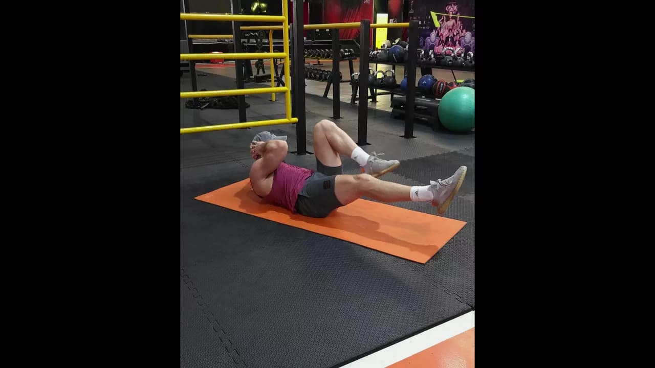 Bicycle Crunch exercise