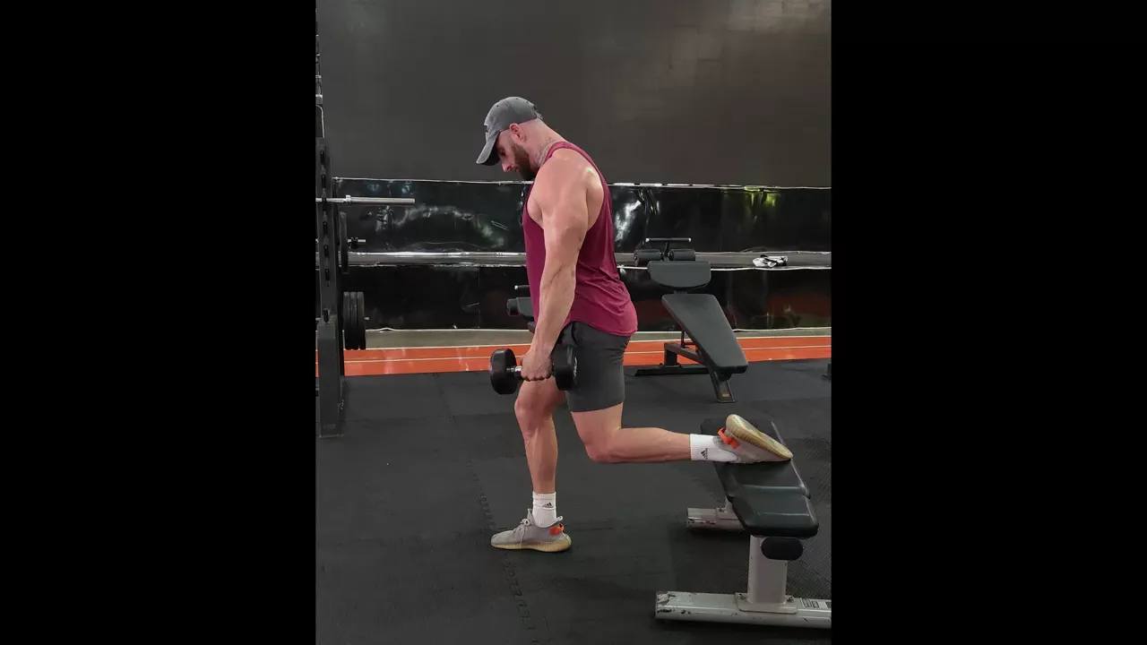 Bulgerian Split Squats exercise