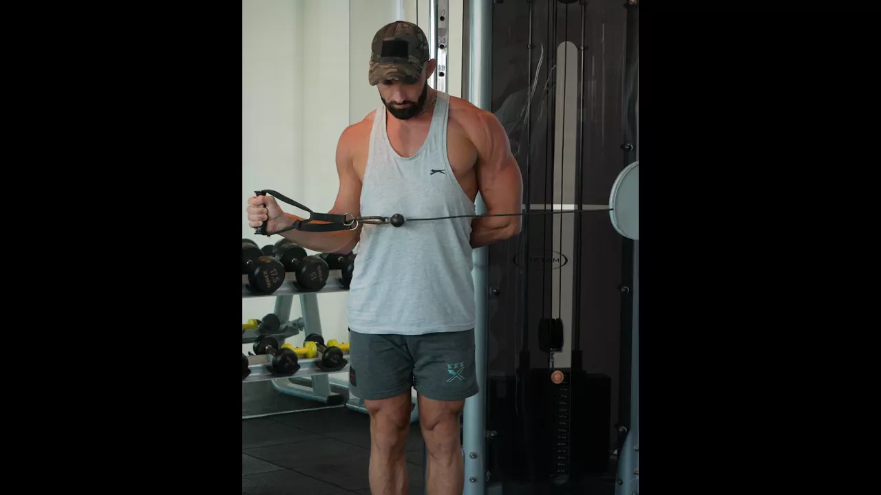 Cable Shoulder External Rotation exercise