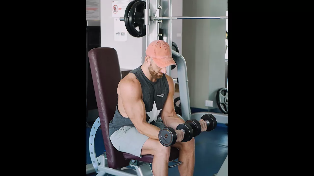 Dumbbell Wrist Curl exercise