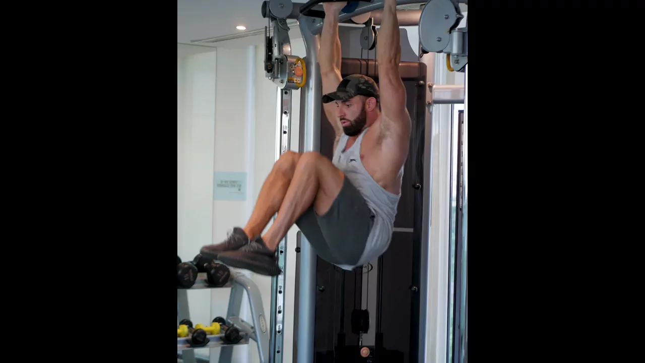 Hanging Knee Raise exercise