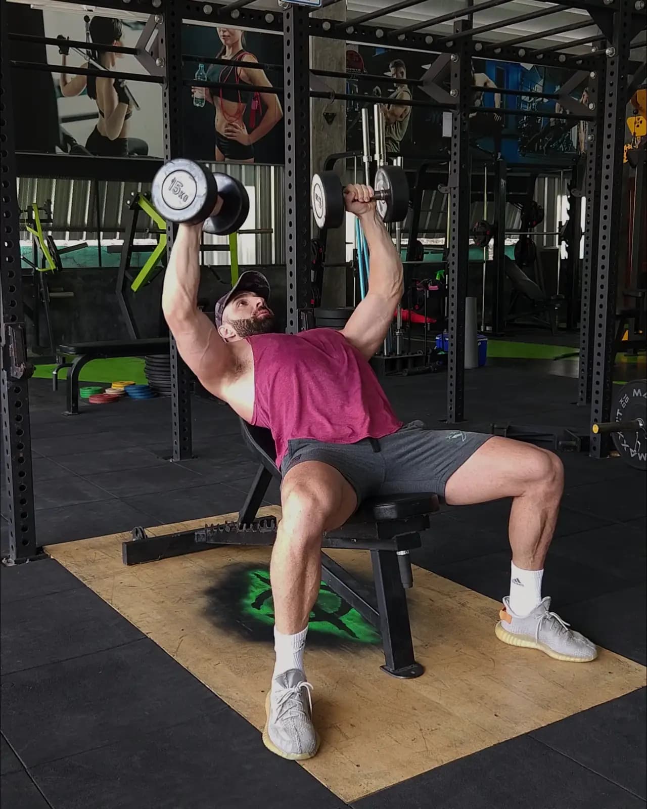 Incline Dumbbell Bench Press exercise