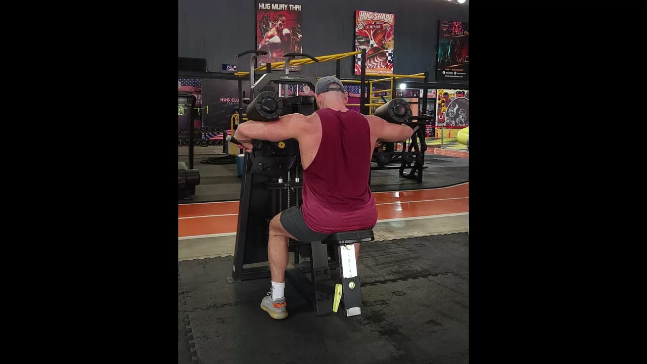 Machine Lateral Raise exercise