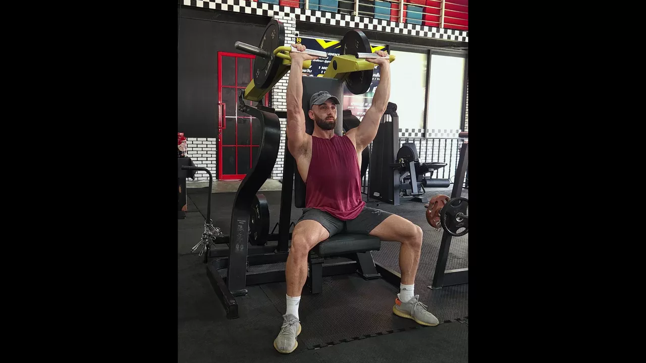 Machine Shoulder Press exercise