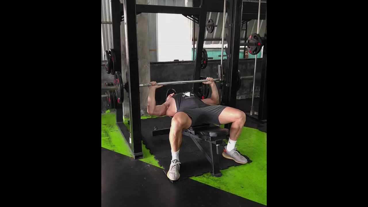 Smith Machine Bench Press exercise