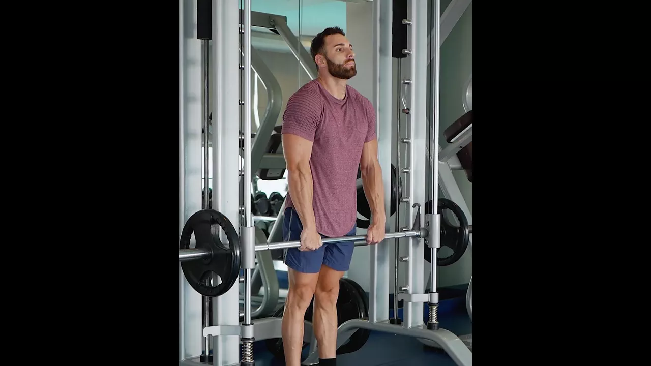 Smith Machine Shrug exercise