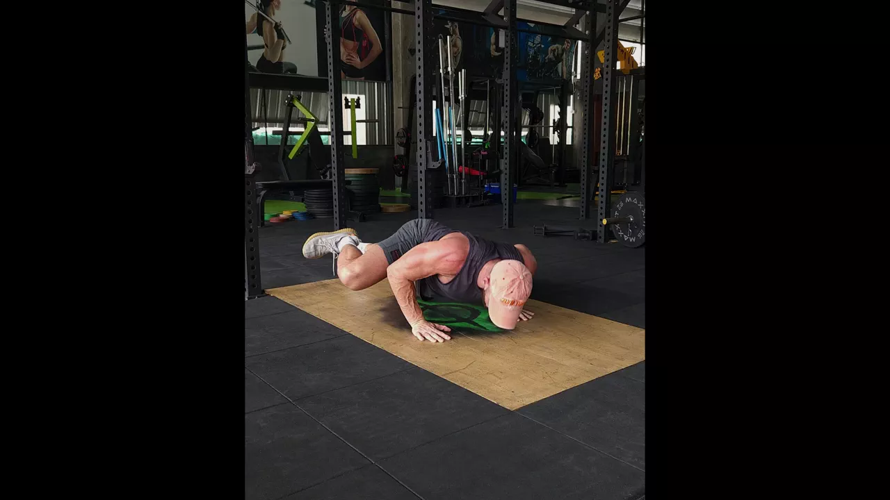 Spiderman Push Up exercise