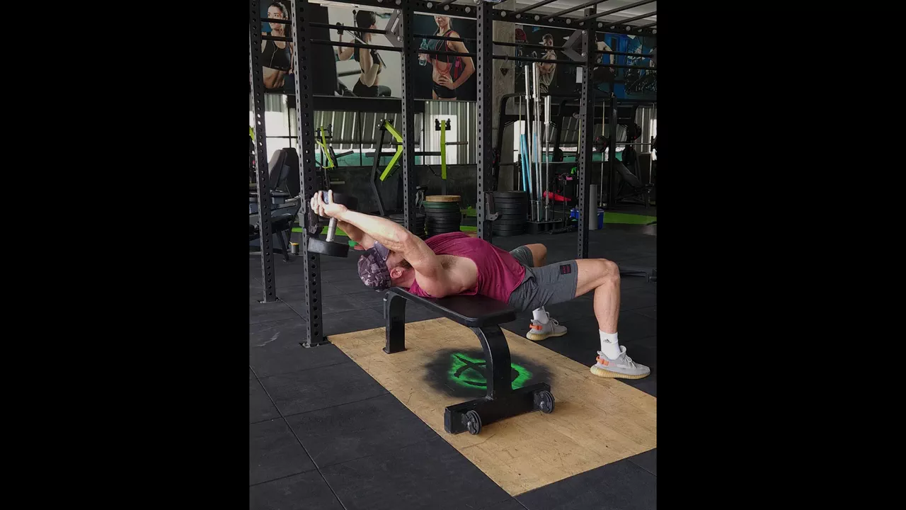 Straight Arm Dumbell Pull-Overs exercise