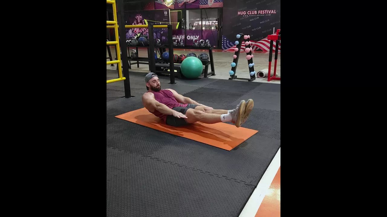 V Sit Hold exercise