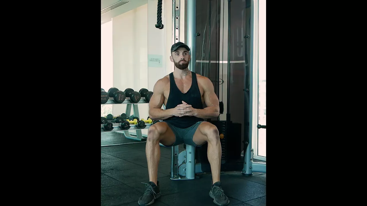 Wall Sit Isometric Hold exercise